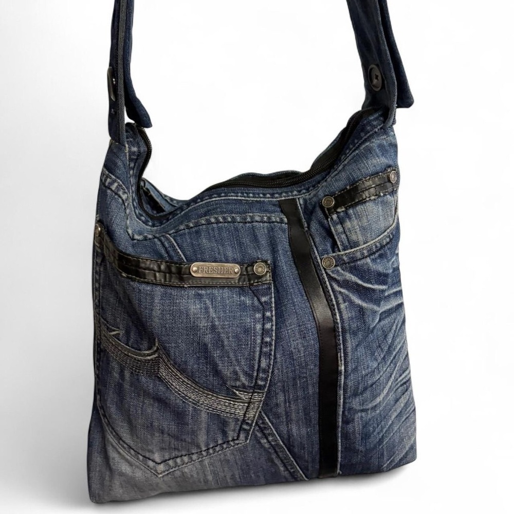Levi's Blue Denim Shoulder Bag